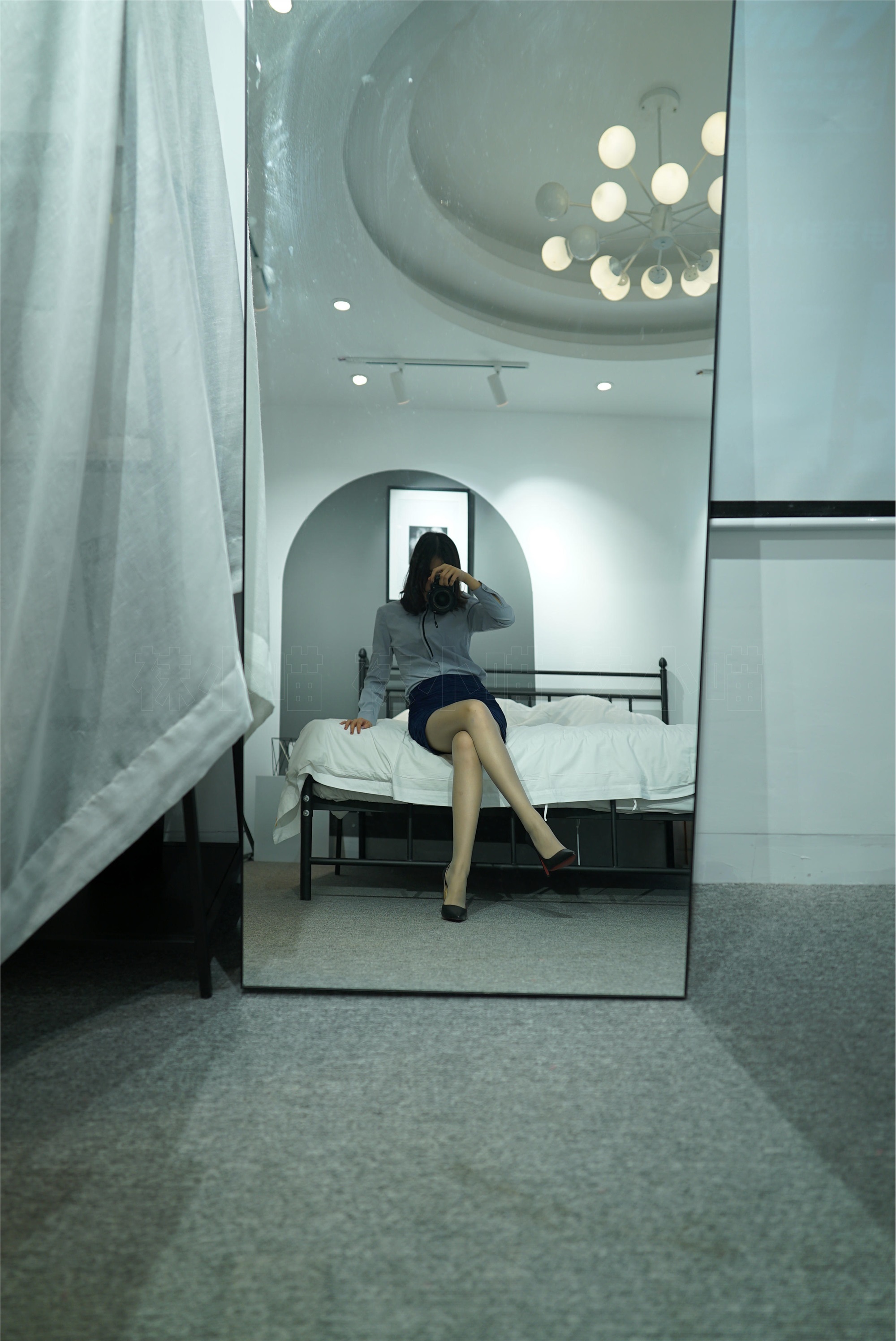 KittyWawa袜小喵  KT145《镜中我》